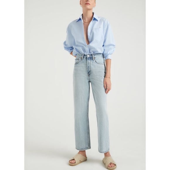 Re/Done 90s Low Slung Jeans in Vintage Playa - Picture 3 of 5